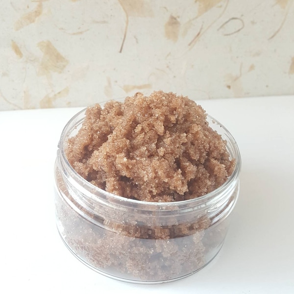 Chocolate Emulsified Sugar Scrub / sugar scrub / exfoliate soften /COCOA butter / shea butter / Cocoa Powder