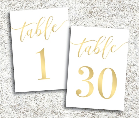 Paper Paper &amp; Party Supplies Downloadable and printable table numbers ...