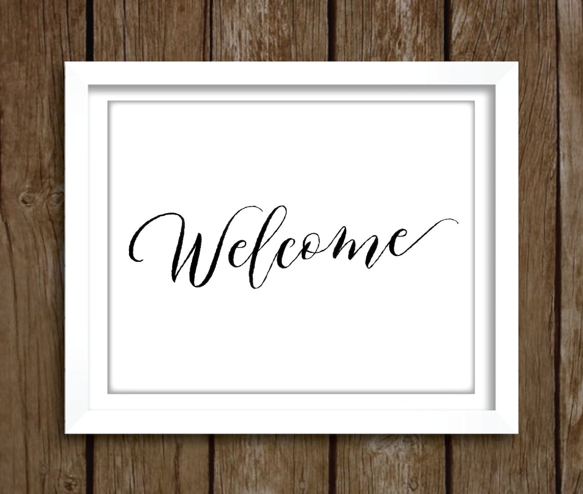 Printable Sign Instant Download DIY Wedding Etsy