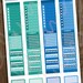 Full Side Bar Planner Stickers PRINTABLE Instant Download DIY Rainbow ...
