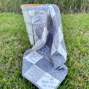 Quilt Completion Service- Guest Book Alternative, Wedding, Shower, and Parties