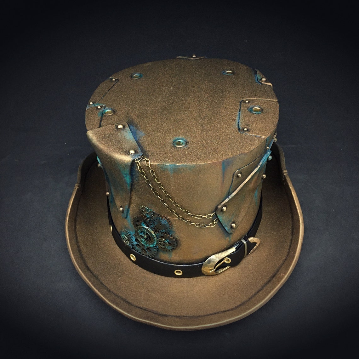 Cylinder steampunk hat cylinder hat top hat classic hat Etsy