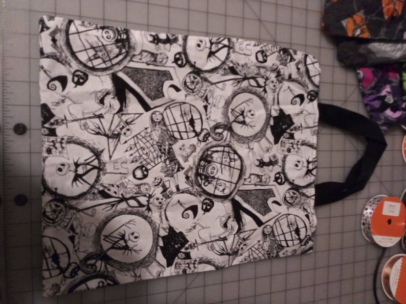 Trick or treat bag night mare before christmas Halloween
