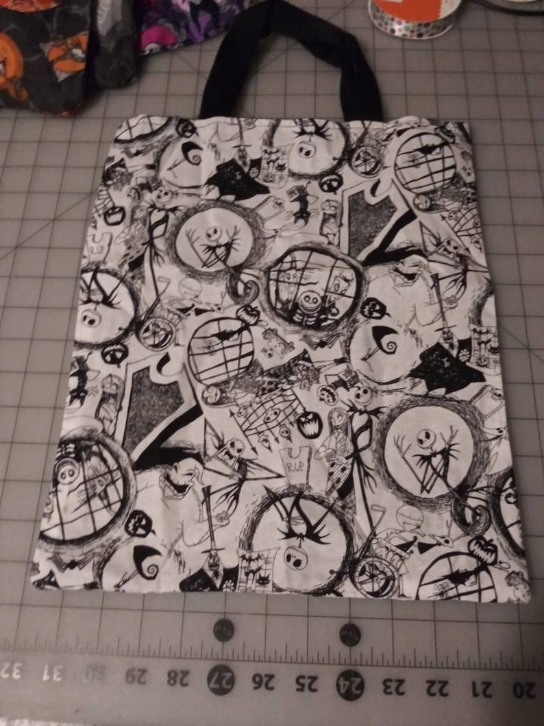 Trick or treat bag night mare before christmas Halloween