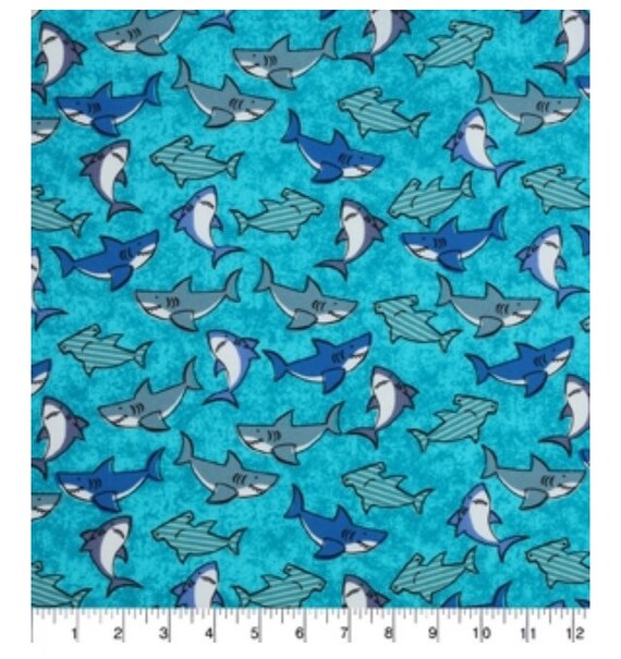 Teal Crib Sheet Shark Baby Shark Crib Sheet Boys Or Girl Toddler