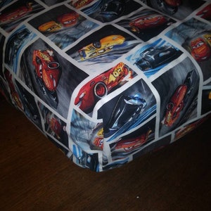 cars crib sheet .toddler fitted  sheet kids bedding.ready to ship.special this week.