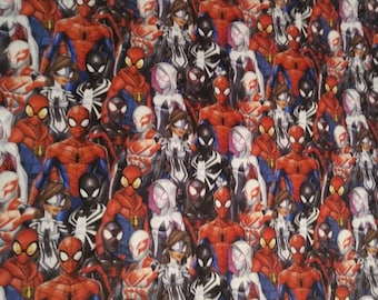 Spiderman crib sheet