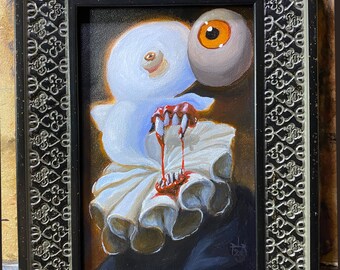 Oogy Boogie! Original Painting Framed