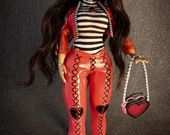 Ramona, custom ooak lol omg altered body with mo ster high head hybrid