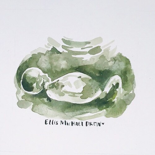 Peintures personnalisées/personnalisées d’échographie, peintures de bébé, cadeau de sonogram de chéri