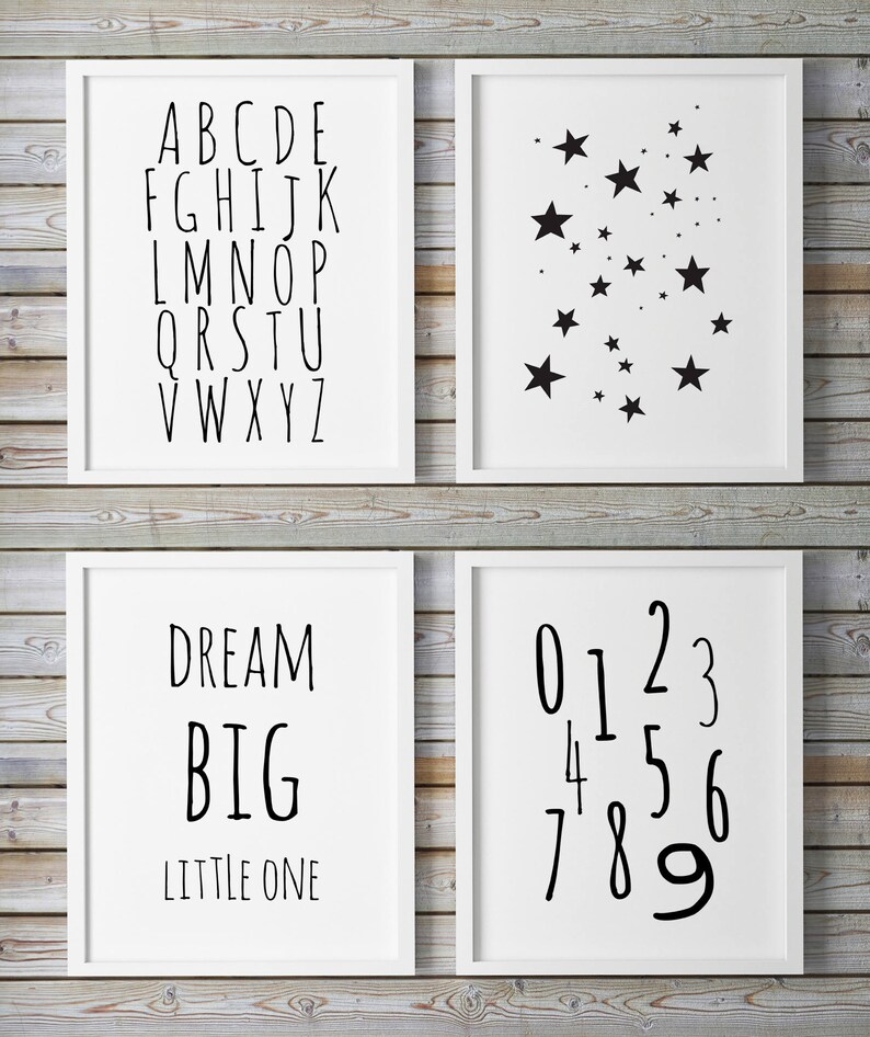 Baby Boy Nursery Art, Nursery Printable, Nursery Wall Art, Nursery