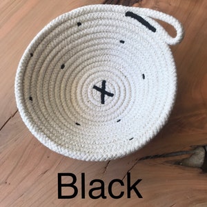 Small Round Rope Bowl