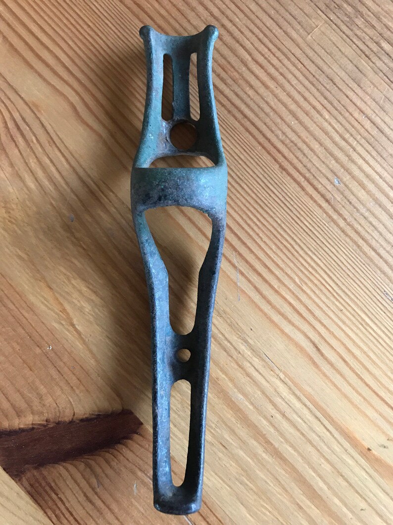Vintage Cast Iron Buggy Whip Holder Etsy