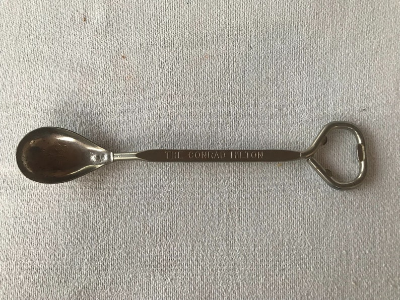 Vintage Bottle Opener From The Conrad Hilton
