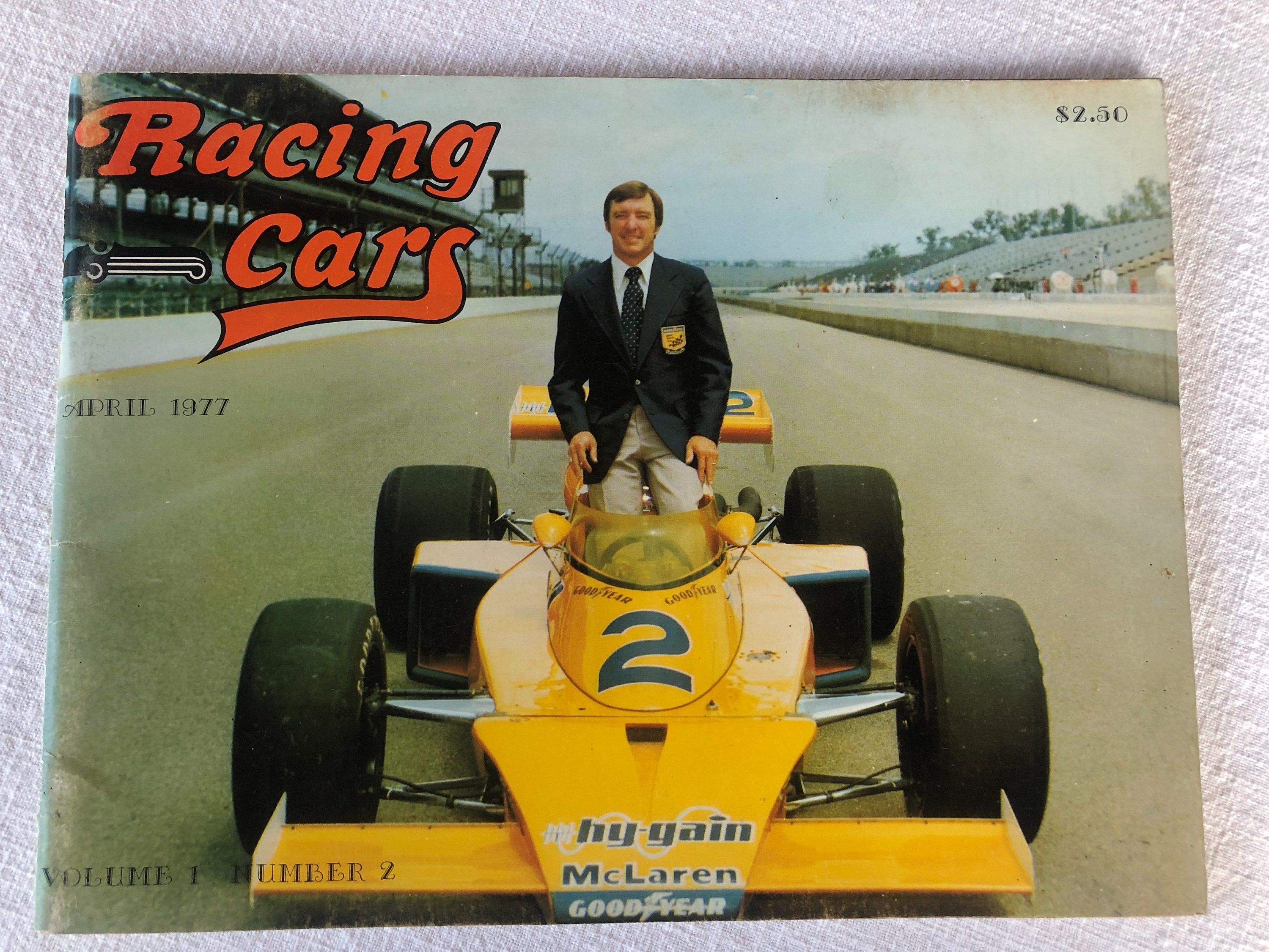 Vintage Racing Cars Magazine April 1977 Volume 1 Number 2 Etsy