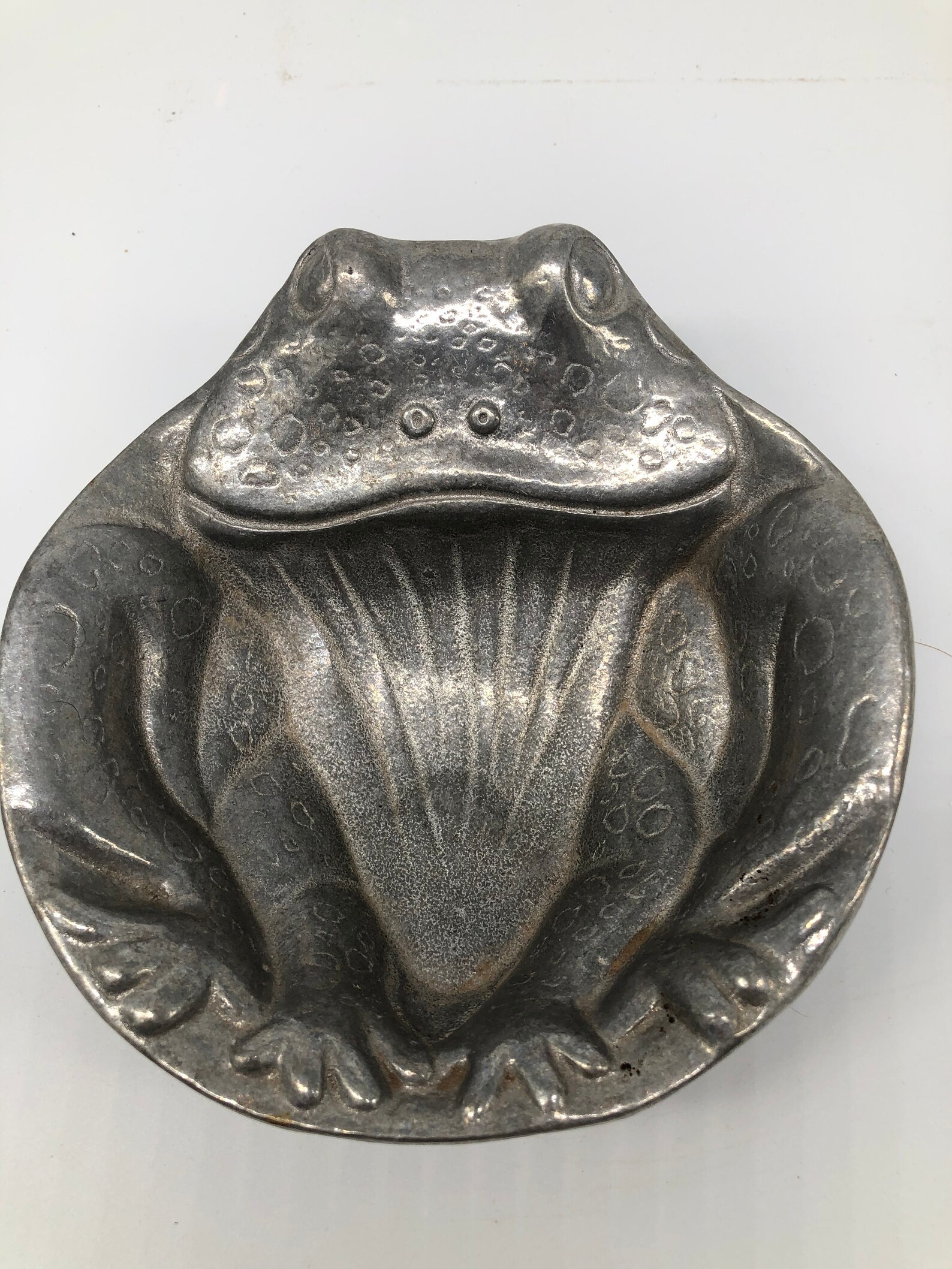 Vintage Pewter Frog Dish by RWP The Wilton Co. Etsy