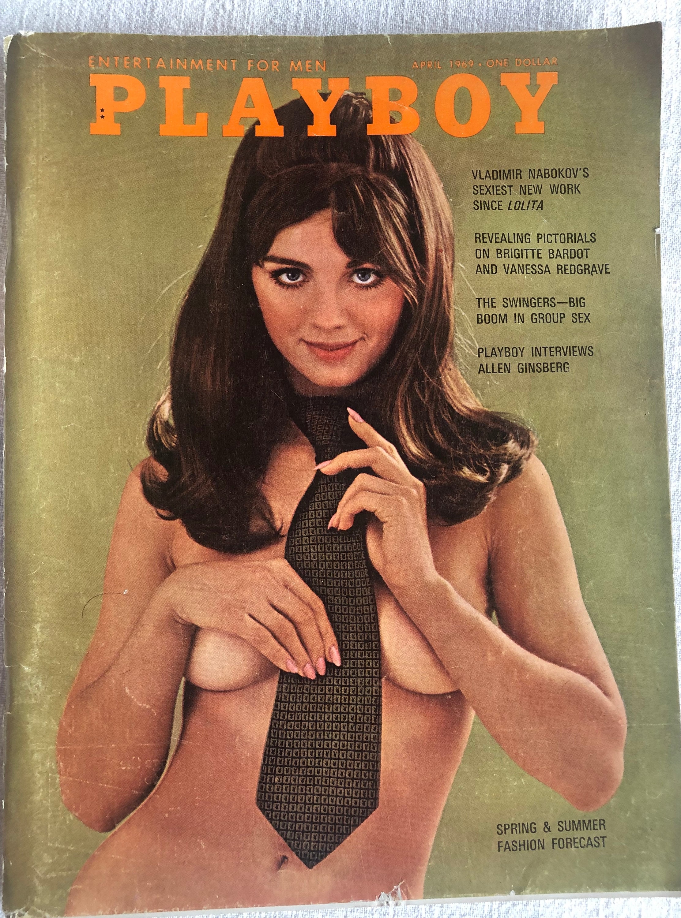 Playboy Magazine April 1969 Brigette Bardot and Vanessa