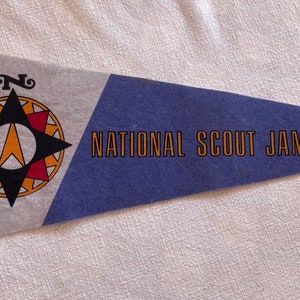 1977 National Scout Jamboree Pennant