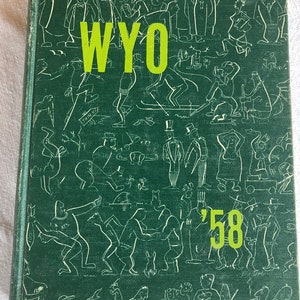 University of Wyoming 1958 Yearbook Annual