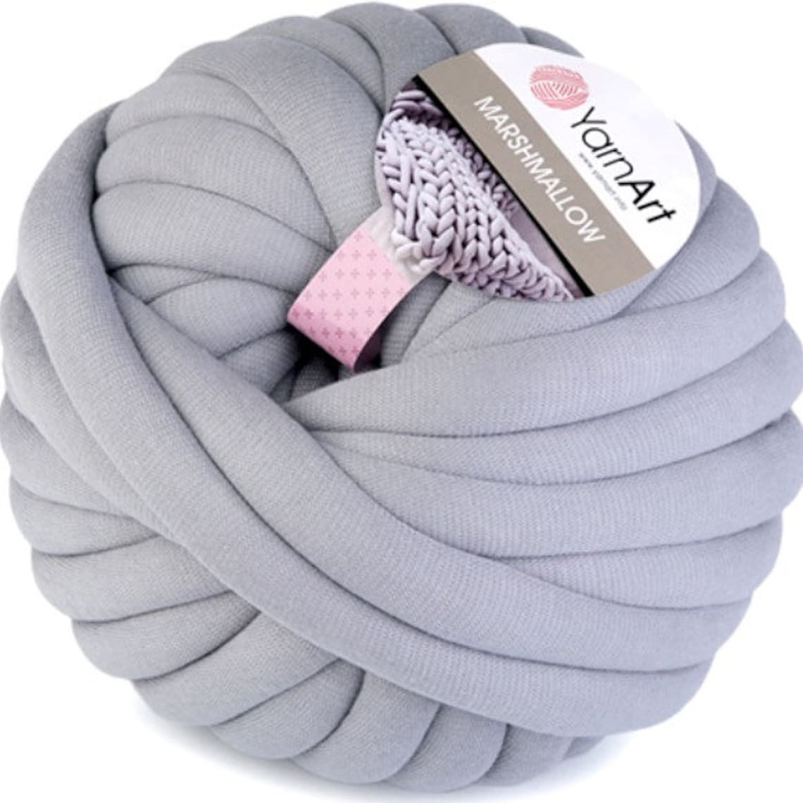 Bulky Yarn Marshmallow Yarnart Chunky Yarn Giant Knitting Etsy