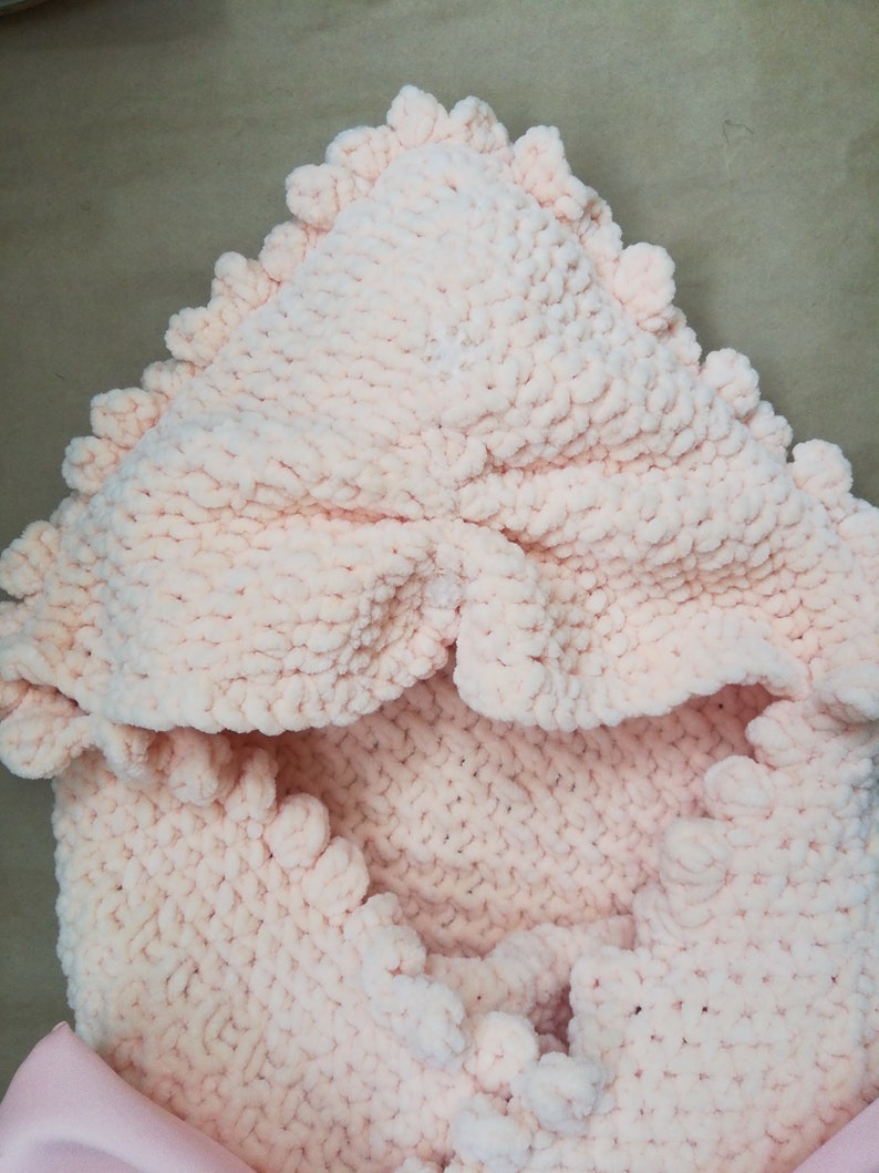 Peach Baby blanket newborn blanket Christenings blanket Etsy