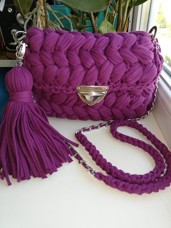 plum handbags