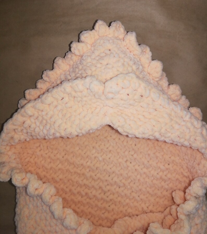 Peach Baby blanket newborn blanket Christenings blanket Etsy