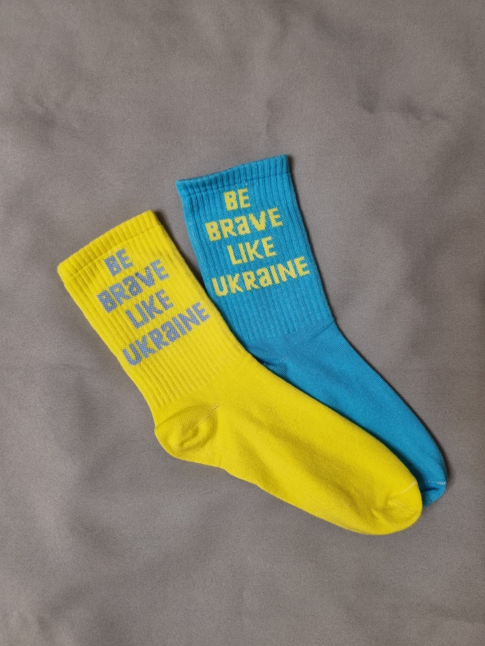 Ukrainian Socks, Ukrainian Flag Socks, Yellowblue Unisex Socks Etsy