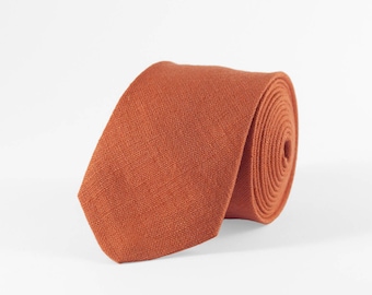 Orange necktie, Orange ties for wedding, Orange bow tie, Mens orange tie, wedding ties, extra long ties, orange neck ties, slim orange tie
