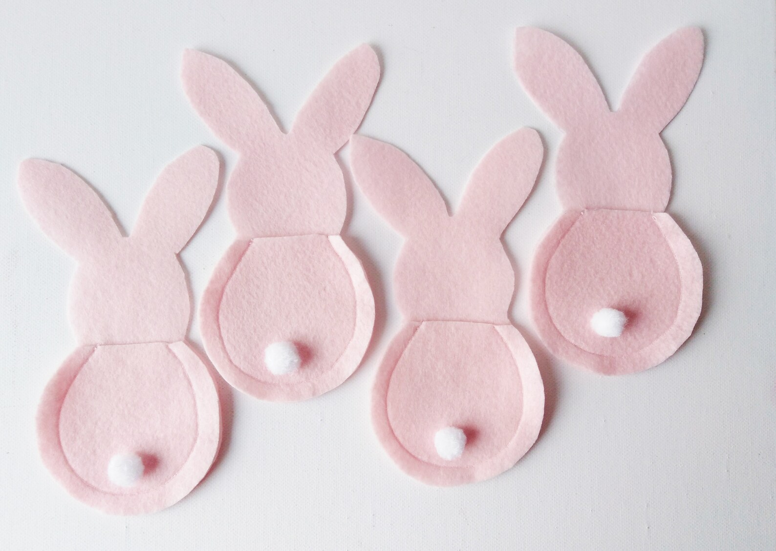 Bunny Easter Cutlery Holders Easter Table Decoration Festive Etsy