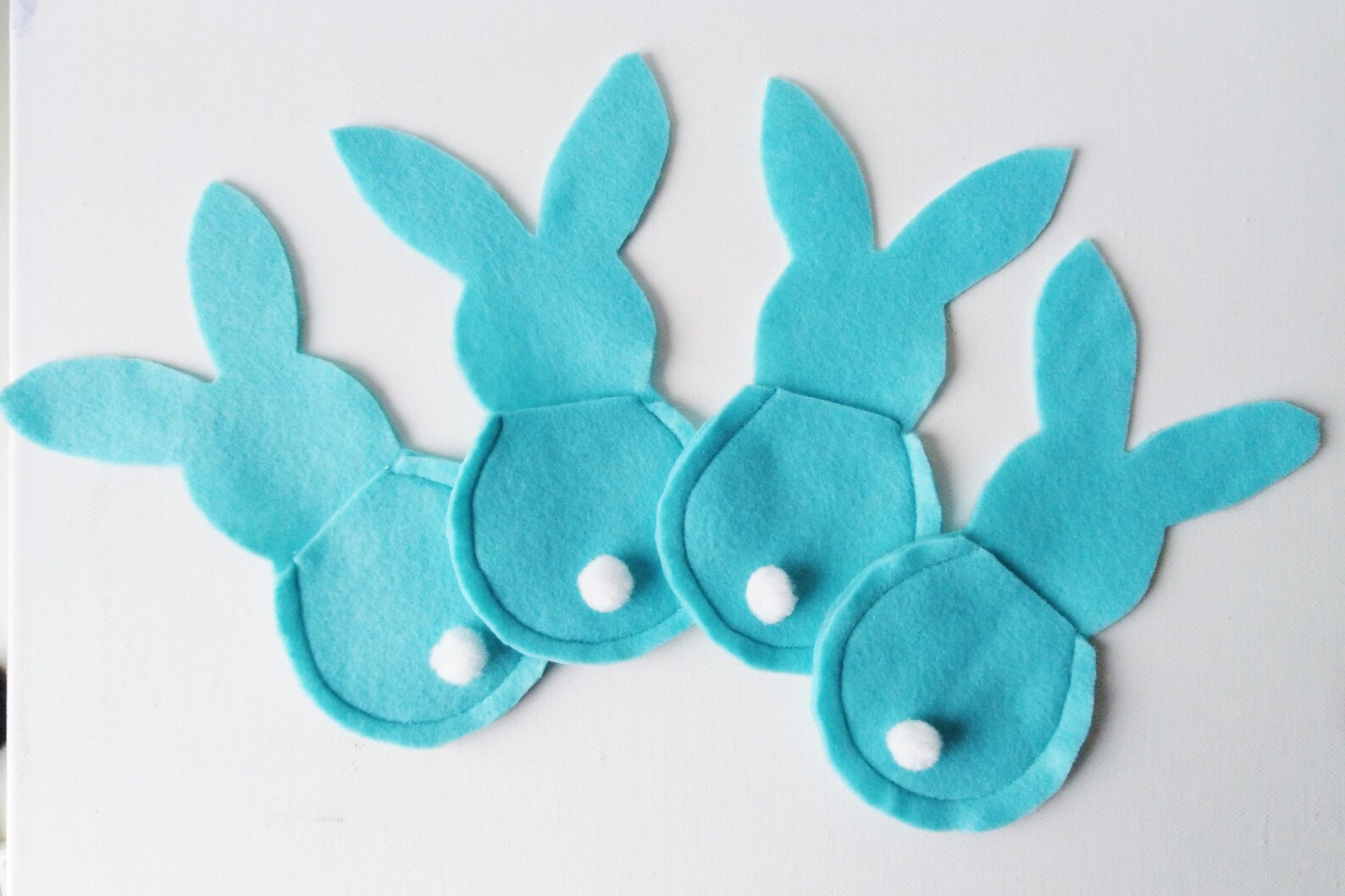 Bunny Easter Cutlery Holders Easter Table Decoration Festive Etsy