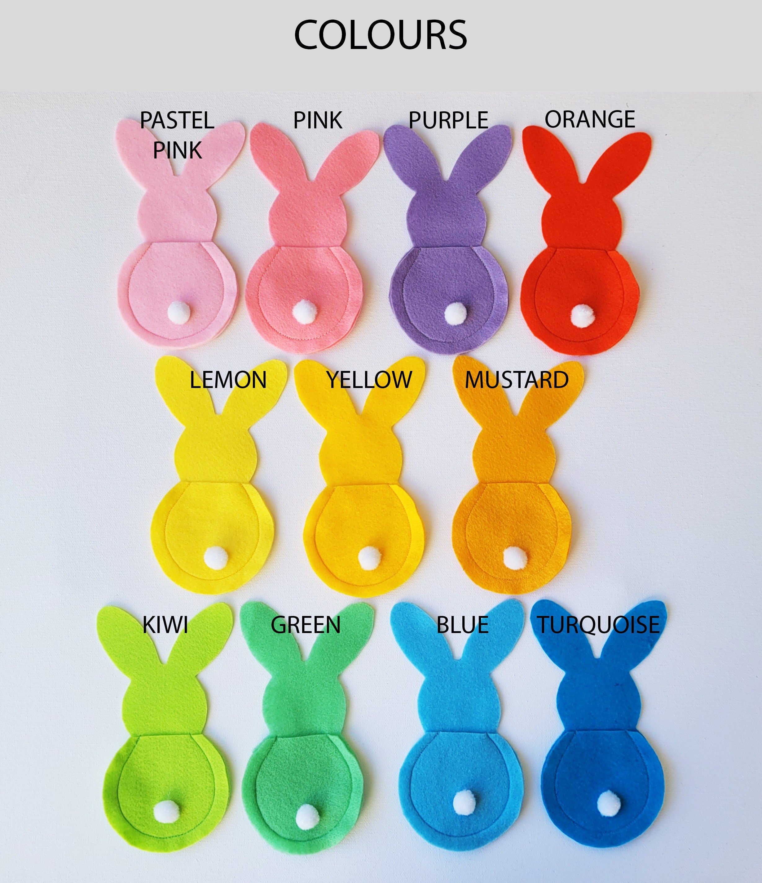 Bunny Easter Cutlery Holders Easter Table Decoration Festive Etsy UK