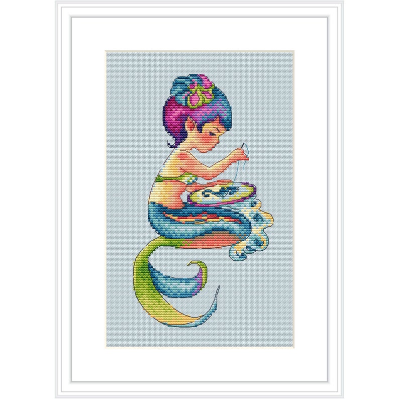 Mermaid Cross Stitch Charts