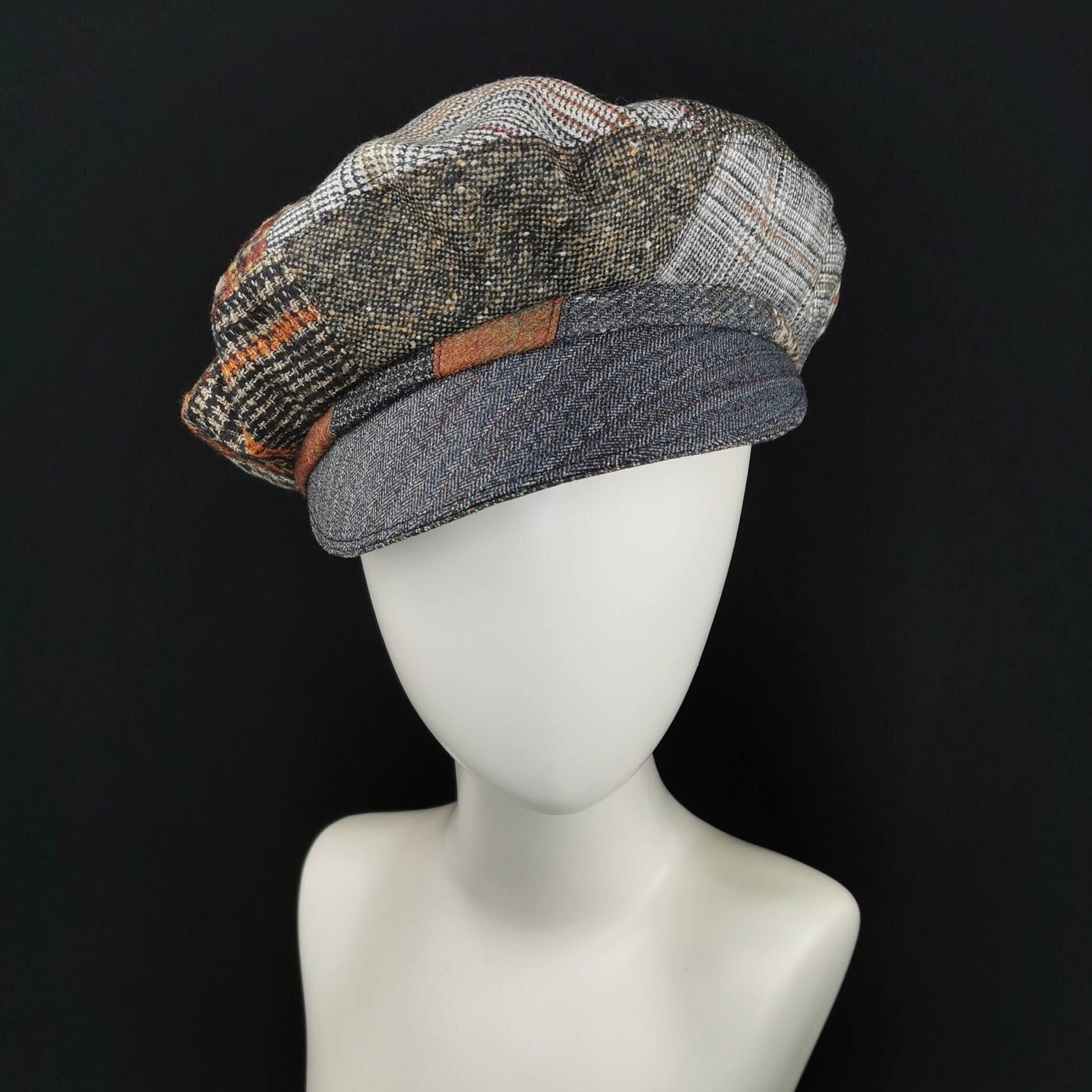 Berretto scozzese da donna elegante PLOERMIN per cappelli di lana di cotone  femminile invernale di moda