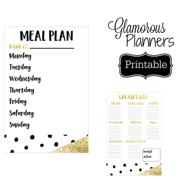 mini happy planner meal plan checklist happy planner kate spade stickers planner eclp happy planner stickers meal prep checklist plan checklist