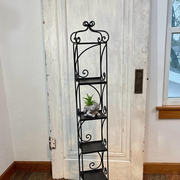 Narrow Plant Stand Etsy