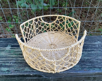 Featured image of post Paper Plate Storage Basket - Follow these simple steps to make an easter basket out of a paper plate.