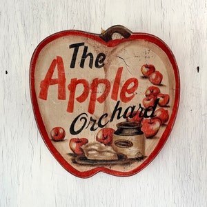 Apple Orchard Sign Vintage Apple Decor DY82 - Etsy