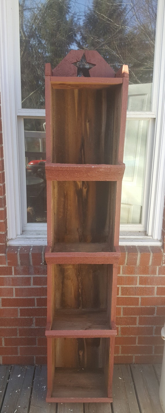 Farmhouse Decor Barn Wood Shelf Rustic Furniture Pantry Etsy