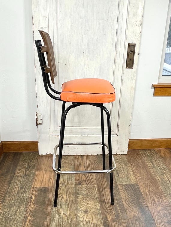 Rétro VTG 60s Counter Bar Stool Perfect‼️ Vintage Bar Stool Set, Retro Kitchen Counter Stools - Etsy