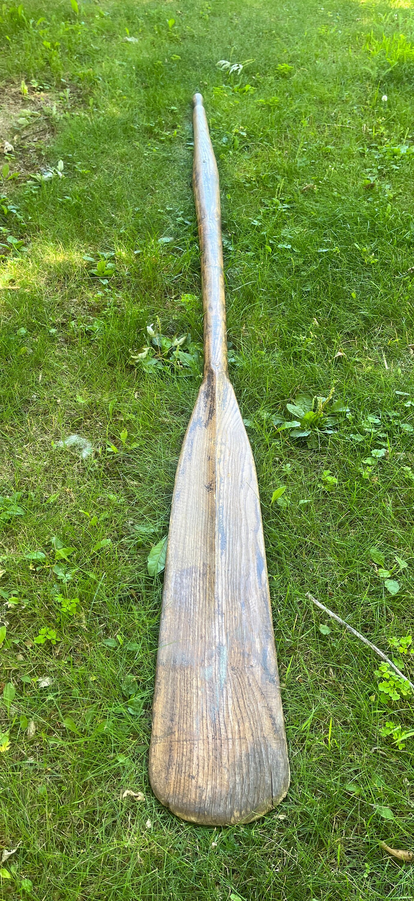 Antique Rustic Wood Canoe Oar Paddle 82l Cabin Lodge Etsy