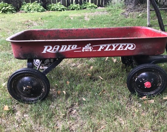 Antique Radio Flyer Wagon Full Size 90 