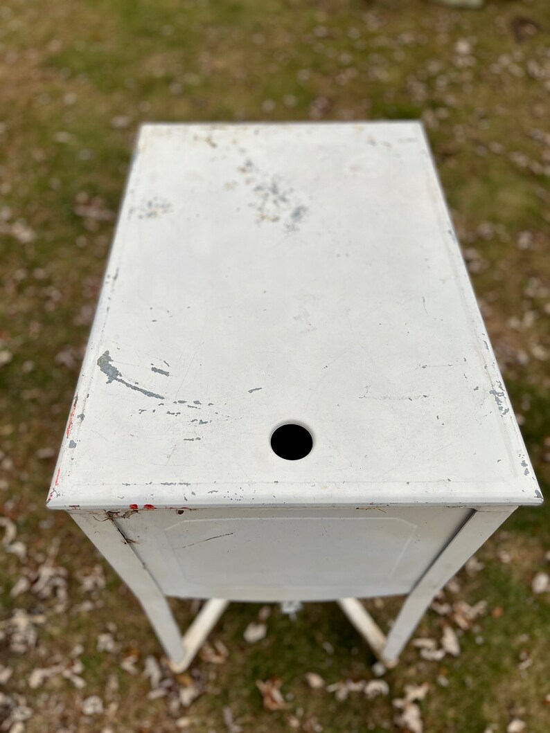 Antique Metal Laundry Wash Tub Basin Sink Kitchen Farmhouse Etsy