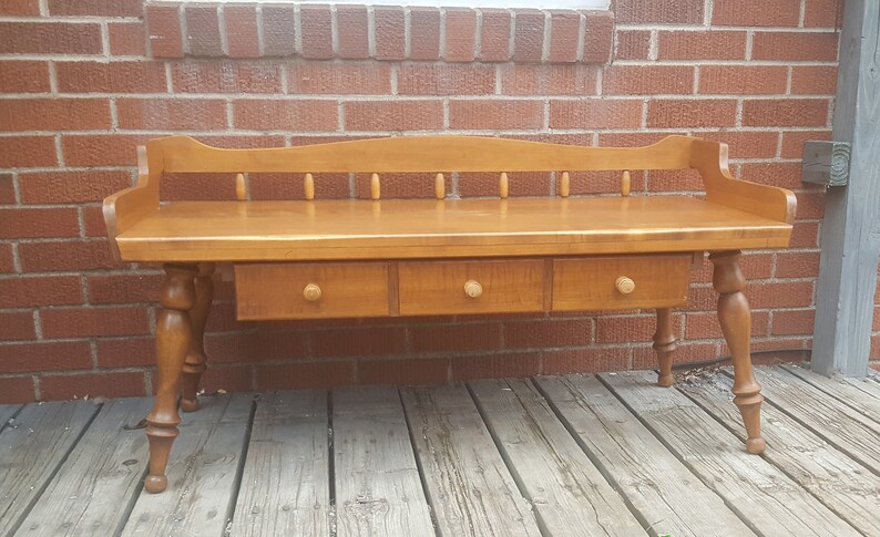 Rustic Farmhouse Country Wood Bench Rustic Furniture Etsy