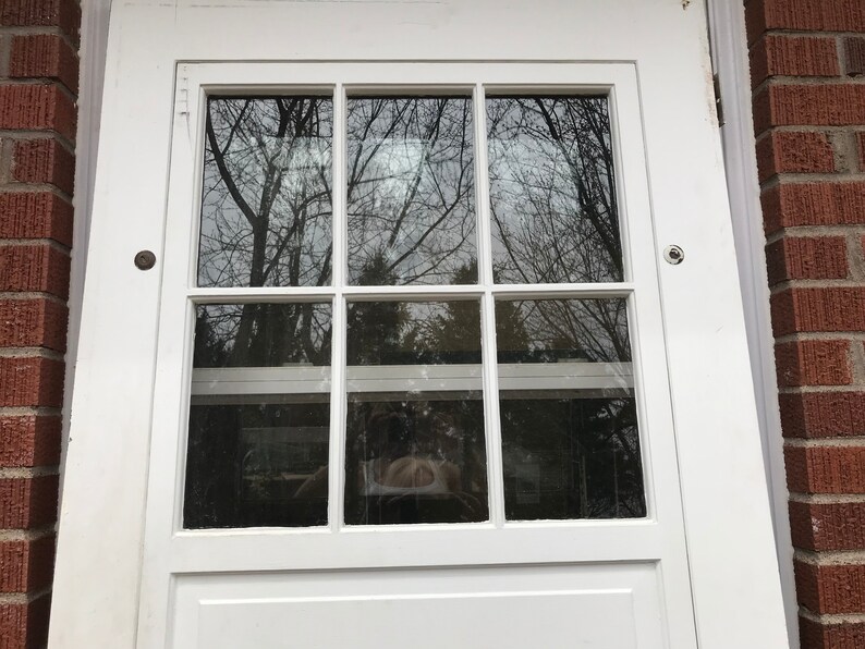 Antique Exterior Solid Wood Window Door Entry Front Storm