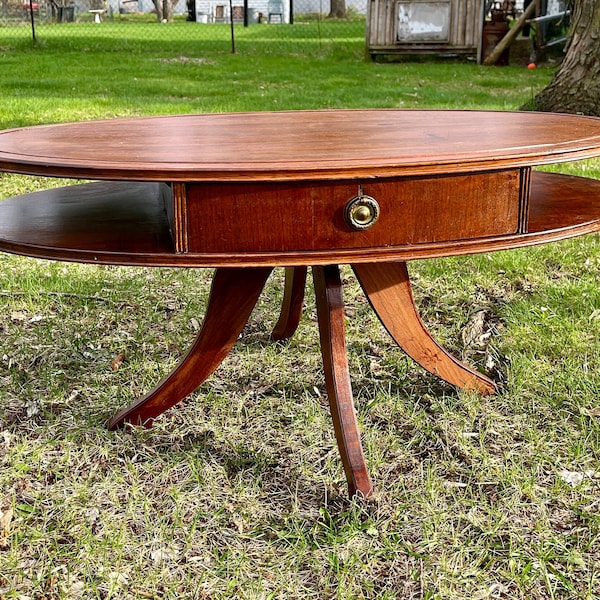 Antique Coffee Table Etsy