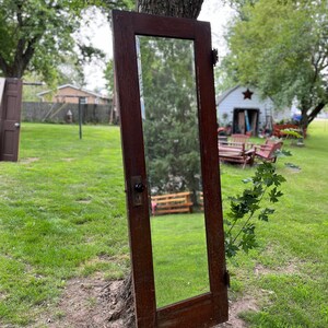 Antique Door Mirror - Etsy