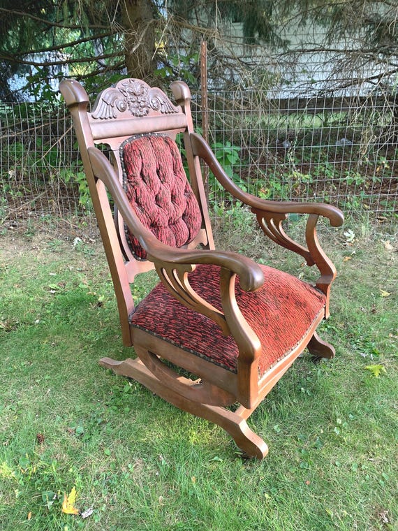outdoor stationary rocking chair