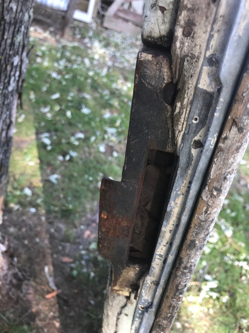 Antique Wood Door Industrial Salvage Architectural Salvage Etsy