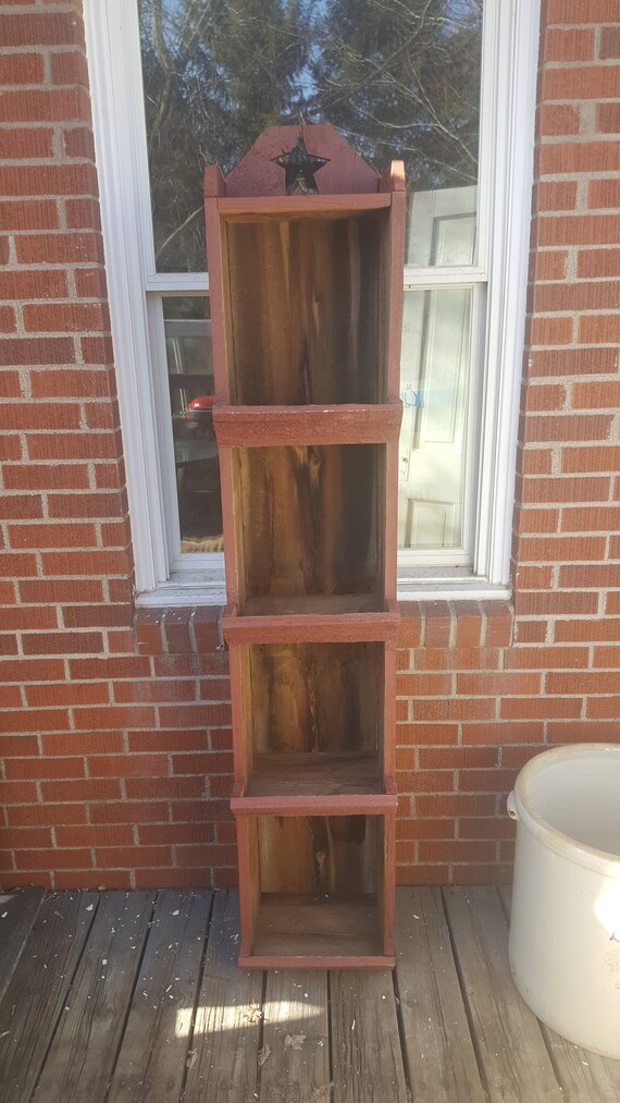Farmhouse Decor Barn Wood Shelf Rustic Furniture Pantry Etsy